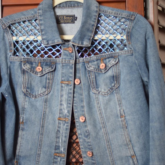 Embellished Denim Jacket - Picture 1 of 6